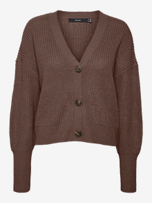 Vero Moda VMLEA Knit Cardigan -Pinecone - 10249632