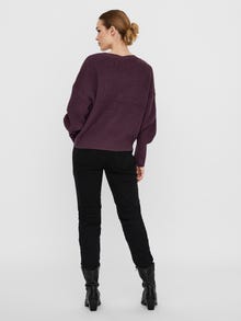 Vero Moda VMLEA Úpletový sveter -Winetasting - 10249632