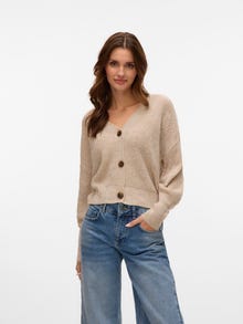 Vero Moda VMLEA Cárdigan de punto -Moon Rock - 10249632