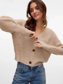 Vero Moda VMLEA Cárdigan de punto -Moon Rock - 10249632