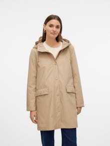 Vero Moda VMASTA Raincoat -Silver Mink - 10249634
