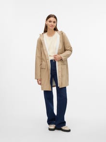 Vero Moda VMASTA Raincoat -Silver Mink - 10249634