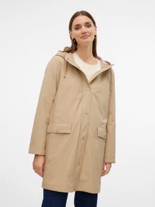Vero Moda VMASTA Raincoat -Silver Mink - 10249634