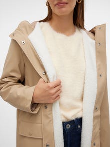 Vero Moda VMASTA Raincoat -Silver Mink - 10249634