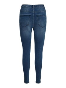 Vero Moda VMSOPHIA Høyt snitt Slim Fit Jeans -Medium Blue Denim - 10249714