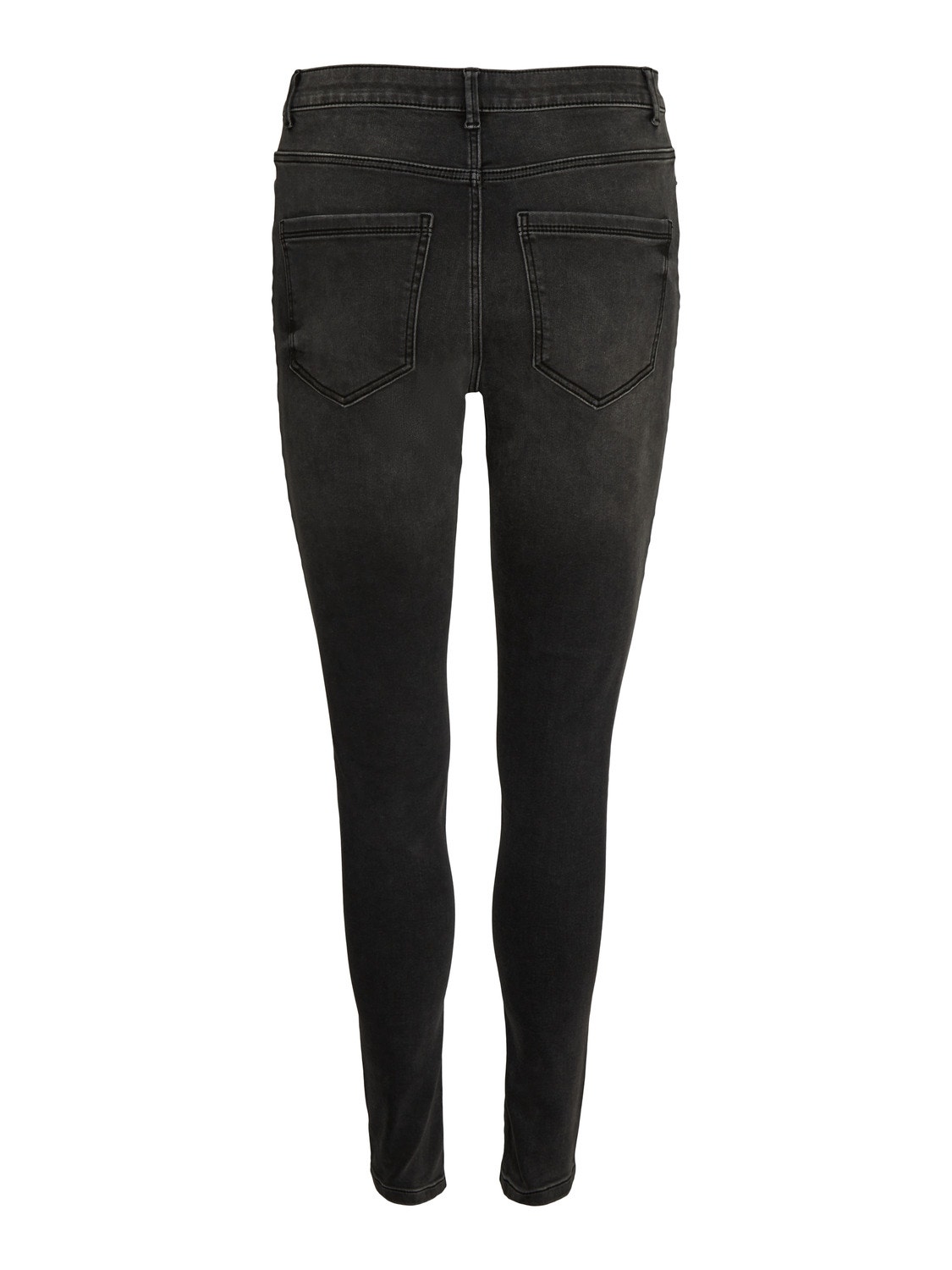 Vero Moda VMSOPHIA Slim Fit Jeans -Dark Grey Denim - 10249716