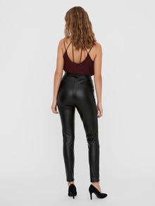 Vero Moda VMGANA Mid rise Leggings -Black - 10249909