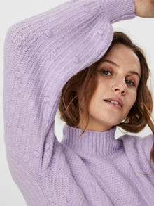 Vero Moda VMOLINE Pullover -Pastel Lilac - 10250043