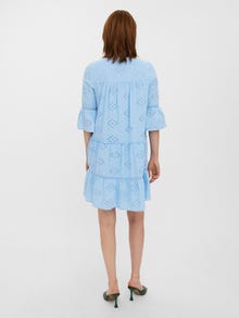 Vero Moda VMDICTHE Kort klänning -Blue Bell - 10250097