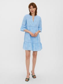 Vero Moda VMDICTHE Kurzes Kleid -Blue Bell - 10250097