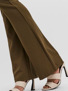 Vero Moda VMAMIRA Mellemhøj talje Bukser -Dark Olive - 10250284