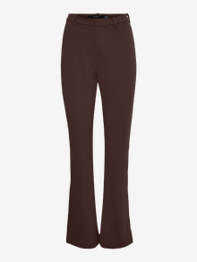Vero Moda VMAMIRA Mid waist Trousers -Coffee Bean - 10250284
