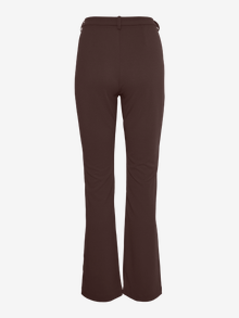 Vero Moda VMAMIRA Mid waist Trousers -Coffee Bean - 10250284