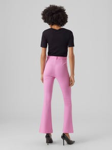 Vero Moda VMAMIRA Mid waist Trousers -Cyclamen - 10250284