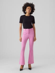 Vero Moda VMAMIRA Mid waist Trousers -Cyclamen - 10250284