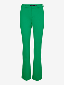 Vero Moda VMAMIRA Mid waist Trousers -Bright Green - 10250284