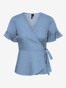 Vero Moda VMHENNA Top -Blue Fog - 10250389
