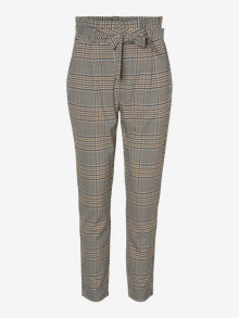 Vero Moda VMEVA High waist Trousers -Tobacco Brown - 10250396