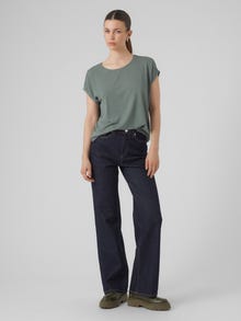 Vero Moda VMLAVA Tričko -Dark Forest - 10250488