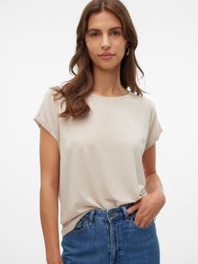 Vero Moda VMLAVA Camisetas -Oatmeal - 10250488