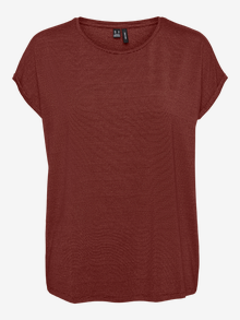 Vero Moda VMLAVA T-Shirt -Fired Brick - 10250488