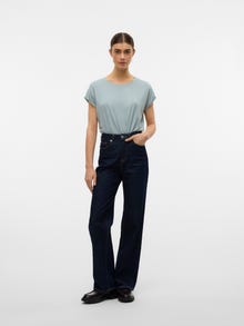 Vero Moda VMLAVA T-Shirt -Gray Mist - 10250488