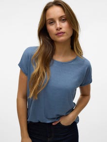 Vero Moda VMLAVA T-shirt -China Blue - 10250488
