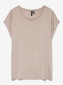 Vero Moda VMLAVA T-Shirt -Moon Rock - 10250488