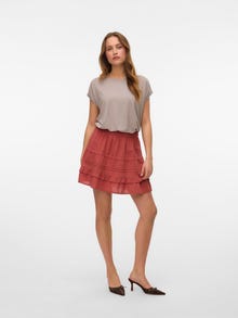 Vero Moda VMLAVA T-Shirt -Moon Rock - 10250488