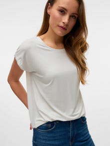 Vero Moda VMLAVA T-shirt -Snow White - 10250488