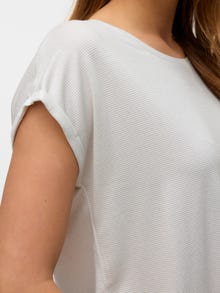 Vero Moda VMLAVA T-Shirt -Snow White - 10250488