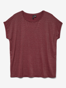 Vero Moda VMLAVA T-Shirt -Syrah - 10250488