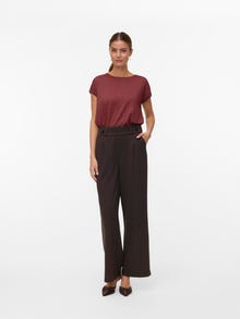 Vero Moda VMLAVA Tričko -Syrah - 10250488