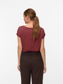Vero Moda VMLAVA Tričko -Syrah - 10250488