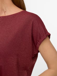 Vero Moda VMLAVA Tričko -Syrah - 10250488