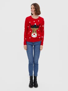 Vero Moda VMTINSEL Trøje -Chinese Red - 10250538