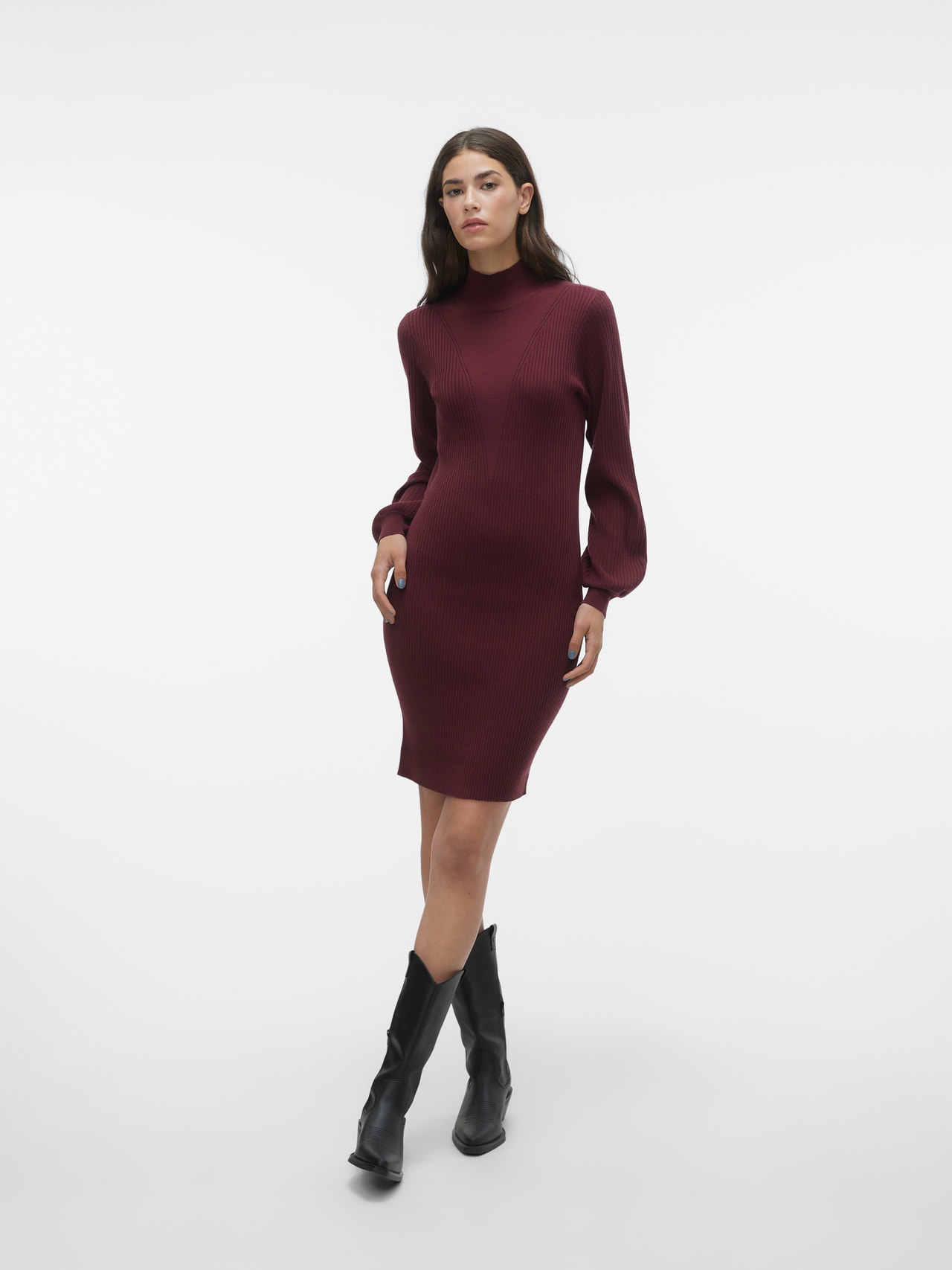 Vero Moda VMRAINA Langes Kleid -Port Royale - 10250666