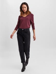 Vero Moda VMFILLI T-shirt -Port Royale - 10250756