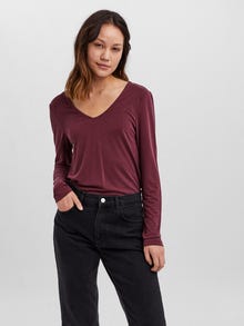 Vero Moda VMFILLI T-shirt -Port Royale - 10250756