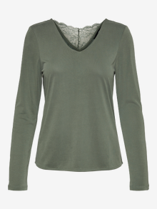 Vero Moda VMFILLI T-Shirt -Laurel Wreath - 10250756