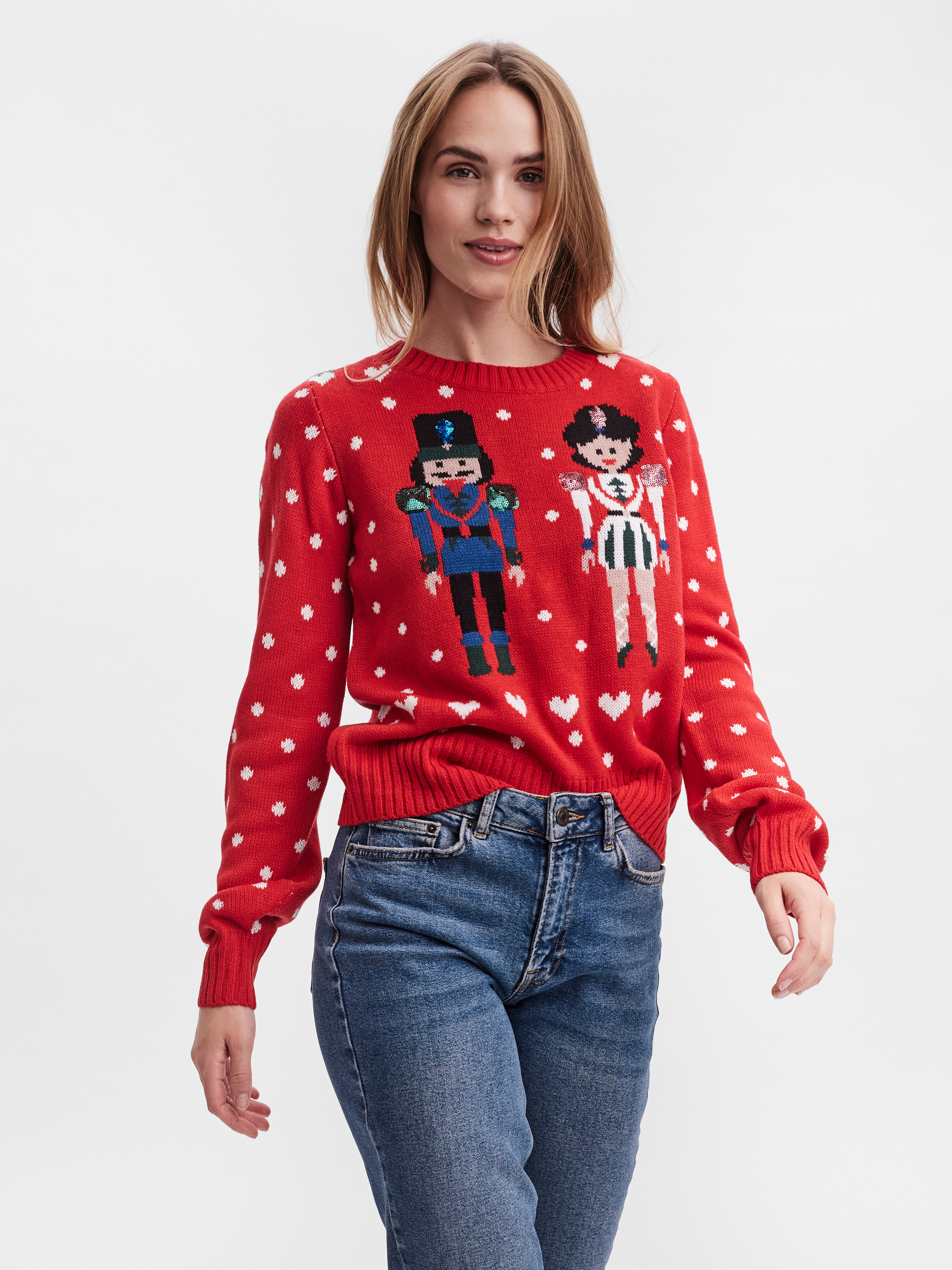 Pullover | Dark Red | Vero Moda®