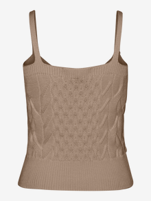 Vero Moda VMRACHEL Tank-Top -Silver Mink - 10251125