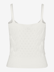 Vero Moda VMRACHEL Tank-Top -Cloud Dancer - 10251125