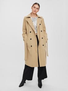 Vero Moda VMIDA Trenchcoat -Cornstalk - 10251148