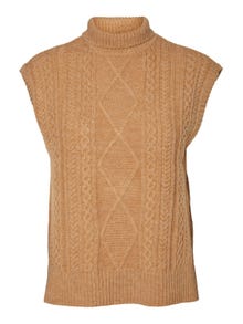 Vero Moda VMAMINA Pullover -Tan - 10251224