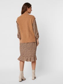 Vero Moda VMAMINA Pullover -Tan - 10251224