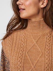 Vero Moda VMAMINA Pullover -Tan - 10251224