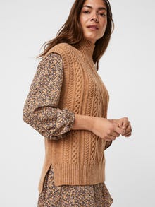 Vero Moda VMAMINA Pullover -Tan - 10251224