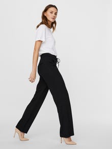 Vero Moda VMEVA Taille haute Pantalons -Black - 10251233