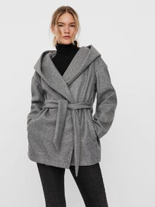 Vero Moda VMLEE Jacka -Medium Grey Melange - 10251267